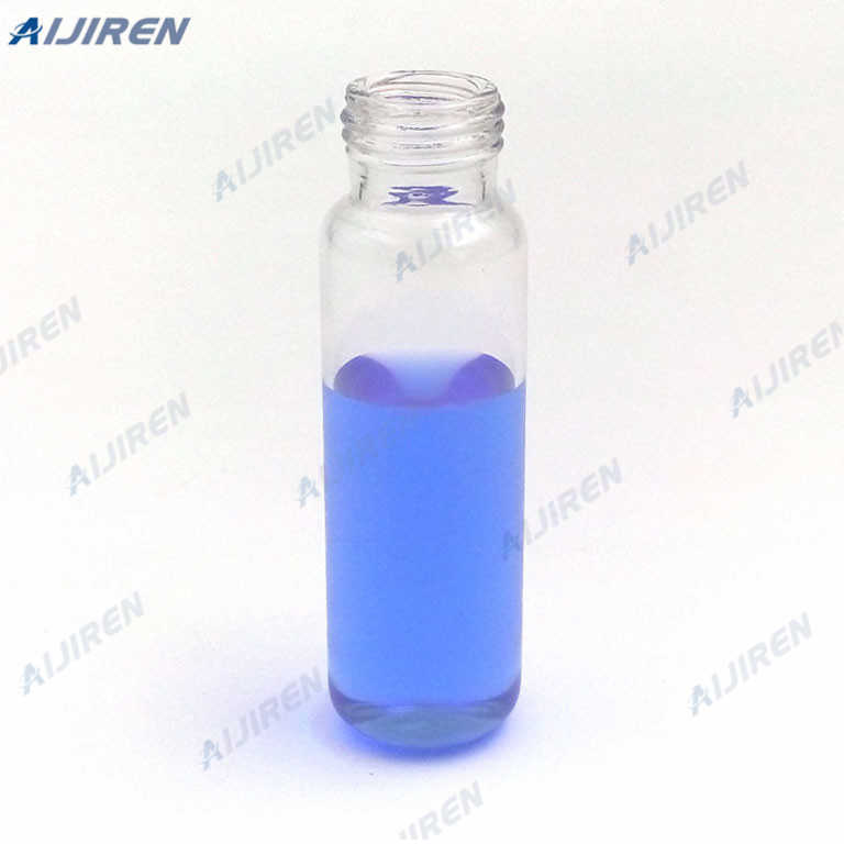 silanized crimp neck hs vials septa